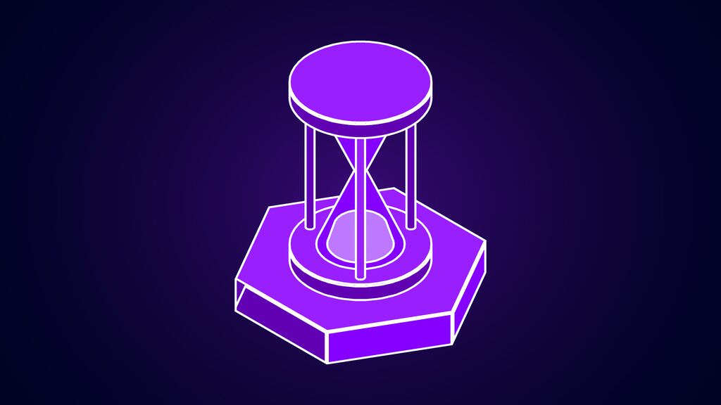deel akai 8000 ai agents internal operations d hourglass on a stand