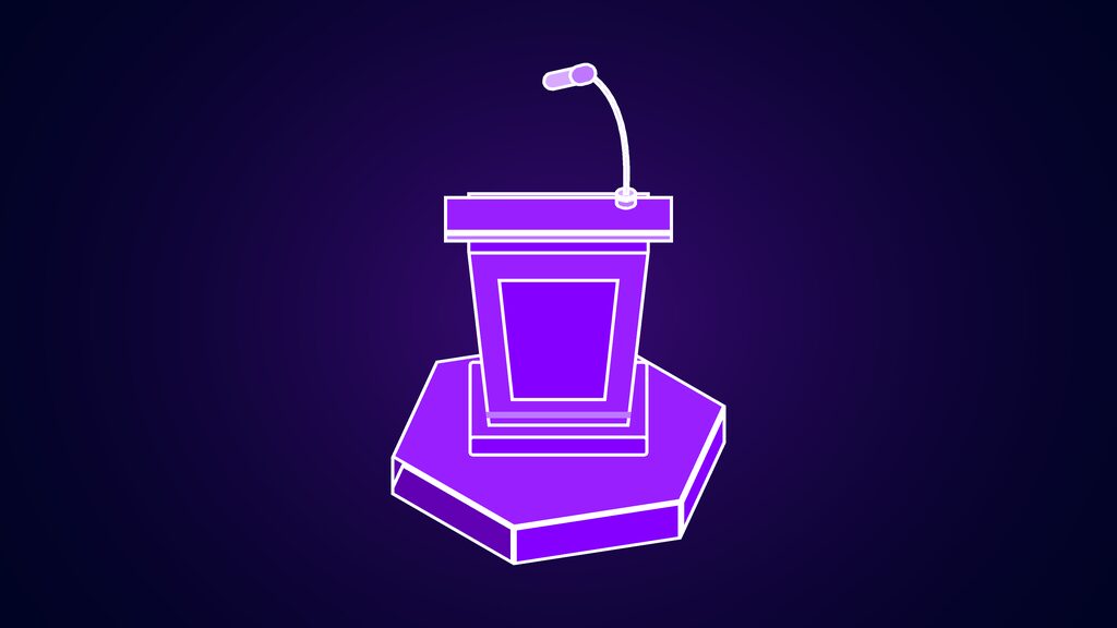 devday keynote openai 10am pt announcements a lectern with microphone