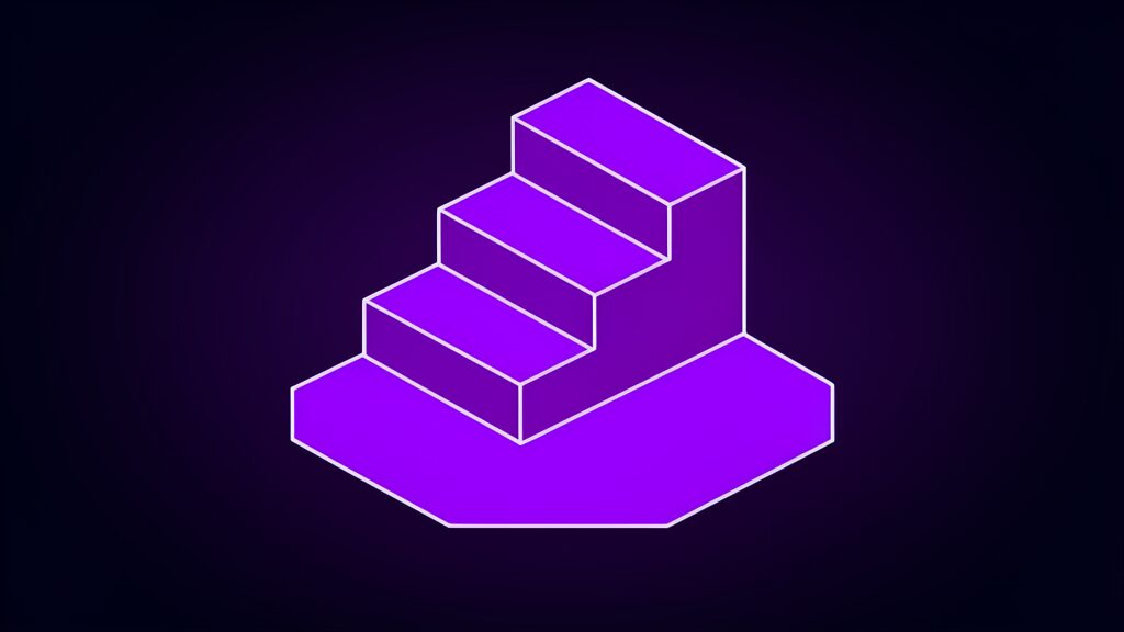 domain informed ai electricity grid planning d staircase of four rising steps