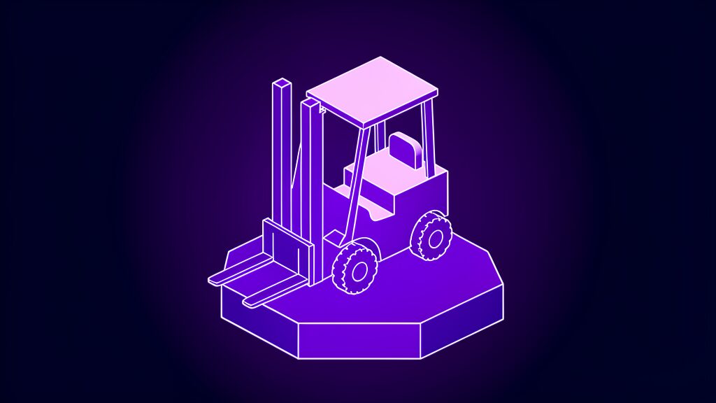 embodied ai data standards china data regulator d toy forklift truck with raised forks