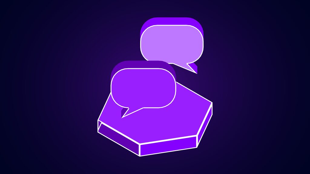 fo ai agent free mini tier unlimited og version e two overlapping speech bubbles