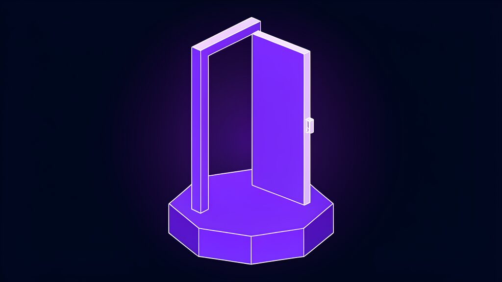 garry tan open weight ai labs distill frontier models a front door frame with panel swung open