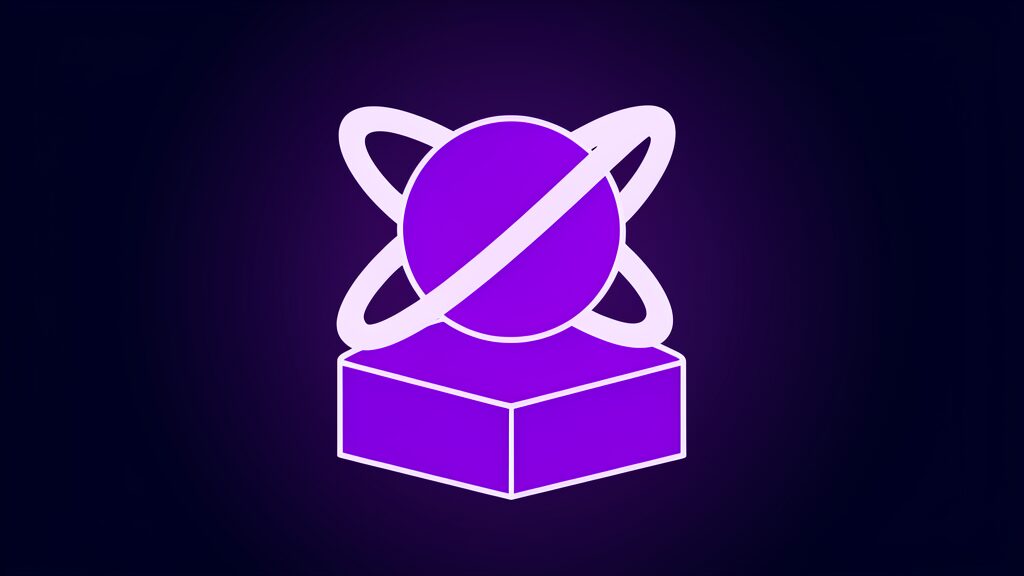 gemini immersive view students section b atom nucleus sphere with two orbit rings