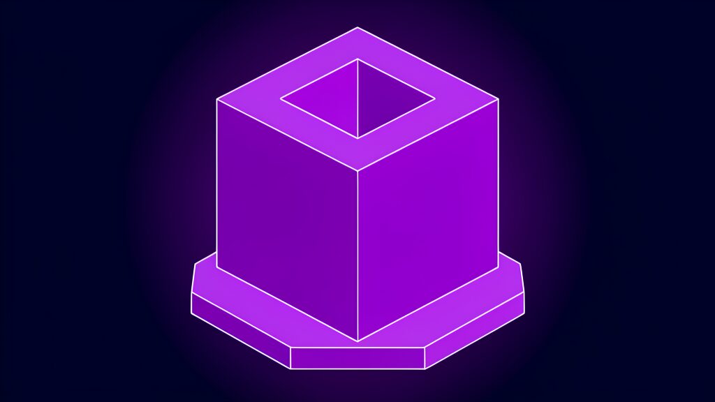 google finland ai infrastructure 13 billion euros f solid cube with an empty square recess in its top