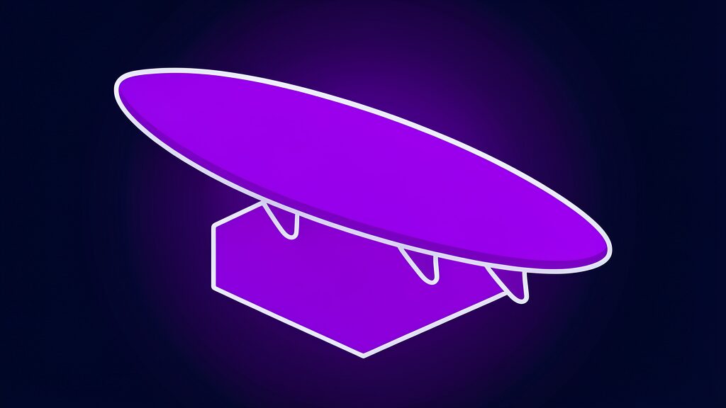 hang ten systems vishal sikka 53m seed funding a surfboard lying flat with three fins
