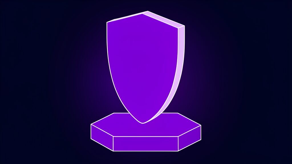 hiddenlayer 100m ai security funding a large upright shield