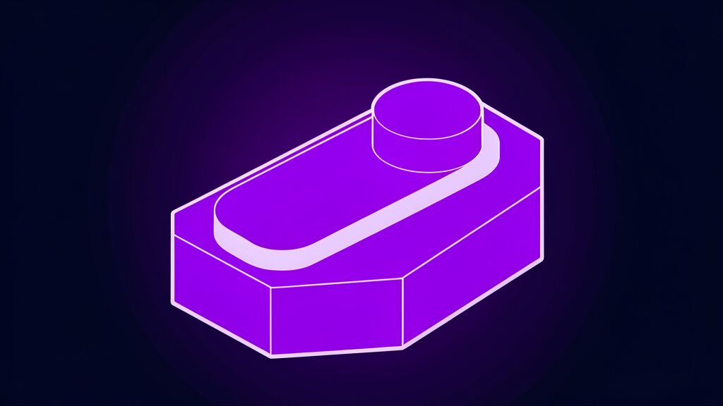 how to use grok build b toggle switch in a rounded track