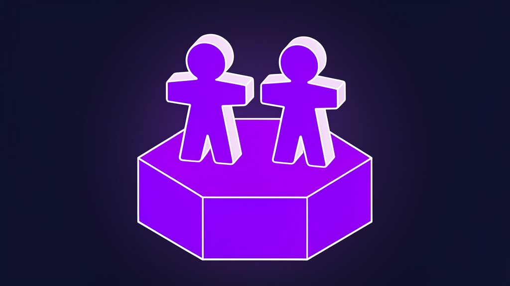 human control of ai stanford oversight blueprint a two board game meeples side by side