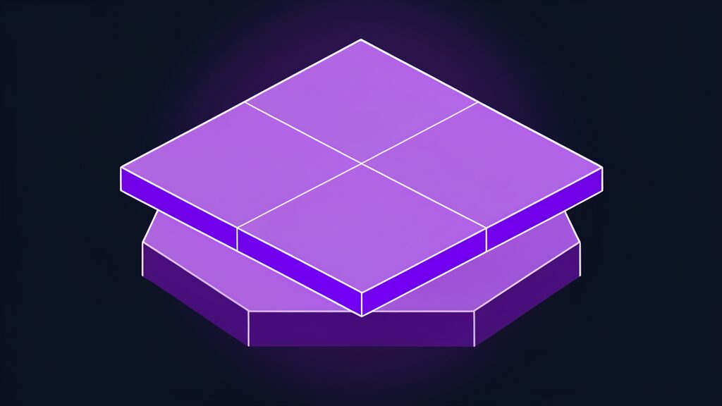 hypervault tcs ai data center campus india e flat square plate divided into four equal quadrants