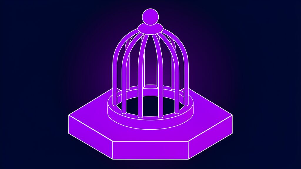 independent testing powerful ai models f empty domed birdcage with thick bars v2