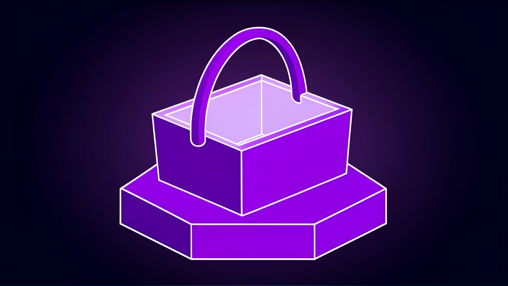 instacart clementine ai grocery shopping assistant a shopping basket with an arched handle