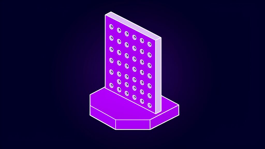 instagram ai content label mess d pegboard slab with round openings