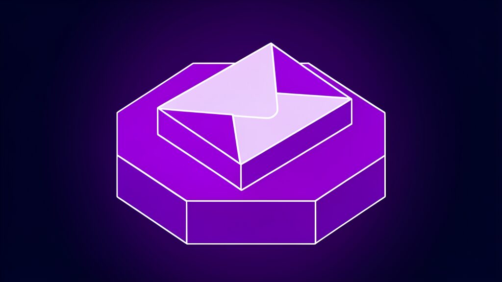 instinct email address terms of service agent accounts a sealed envelope lying flat with a triangular flap