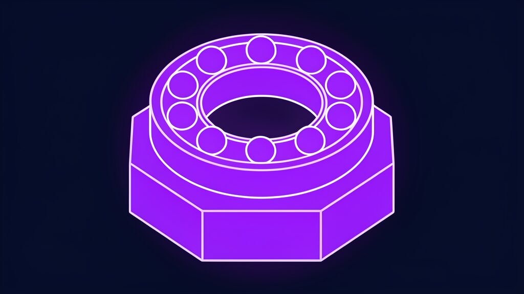 isaac ros 5 agentic open source robotics d bearing race ring lying flat with eight round balls