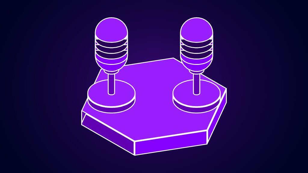 japanese anime actor fights tiktok ai voice cloning a two studio microphones side by side