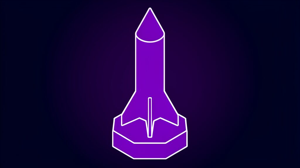 meta muse announced as early as this week f rocket with cone nose and three fins