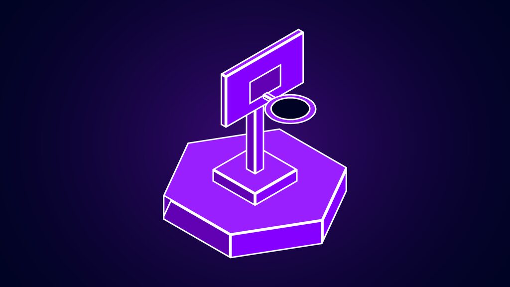 meta vr glasses muse assistant updates connect d basketball hoop with a backboard on a pole