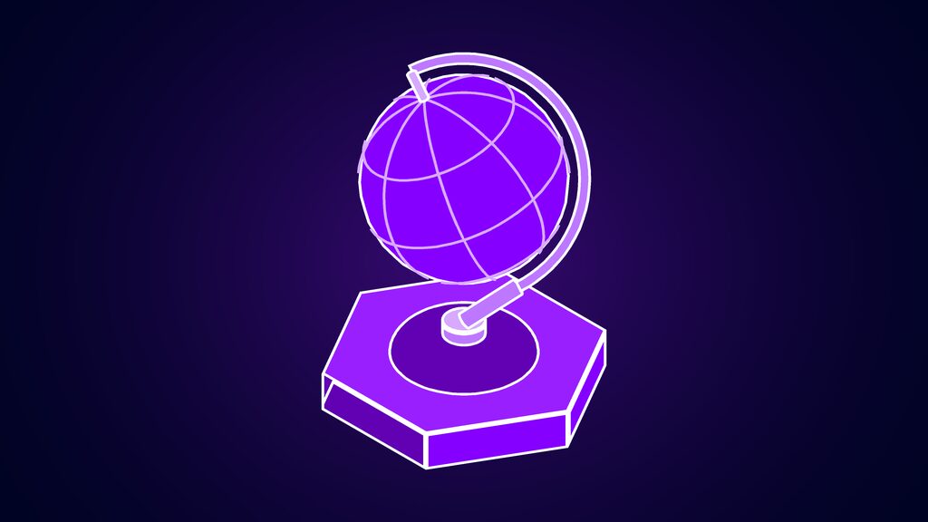 minority language ai communities lifeline e globe on stand