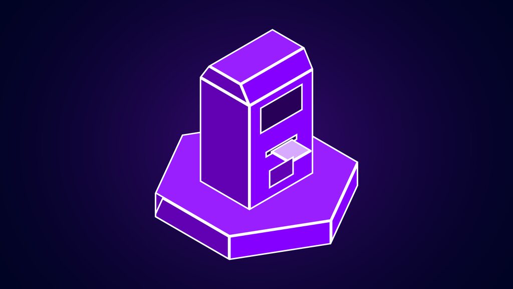 netlify aixploria d ticket machine with a slot