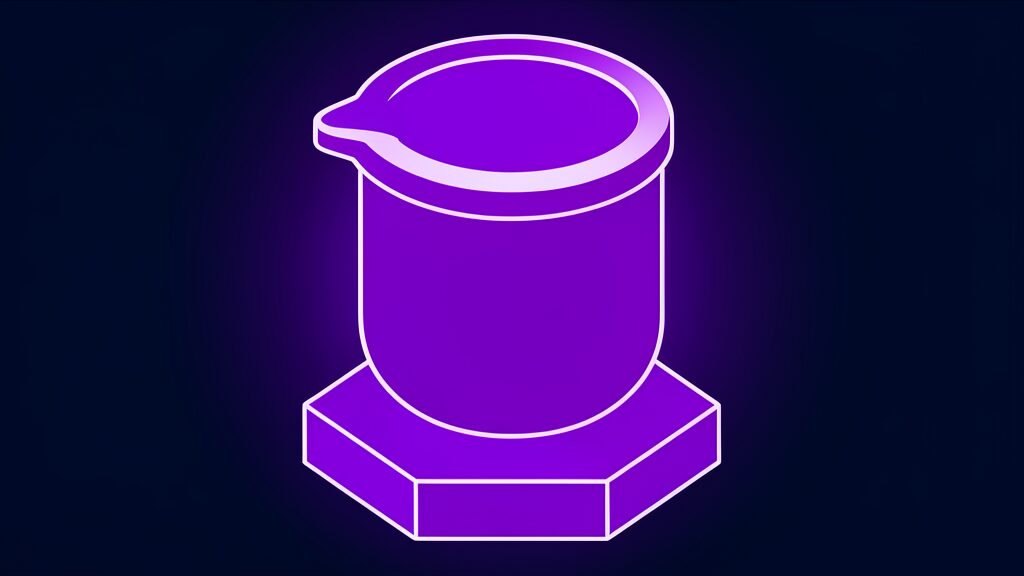 nuclear reactor monitoring ai molten salt heat exchanger d crucible with a pouring lip