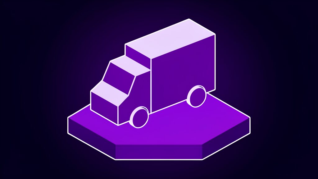 onerail omnistar nvidia last mile delivery b delivery van body with two round wheels