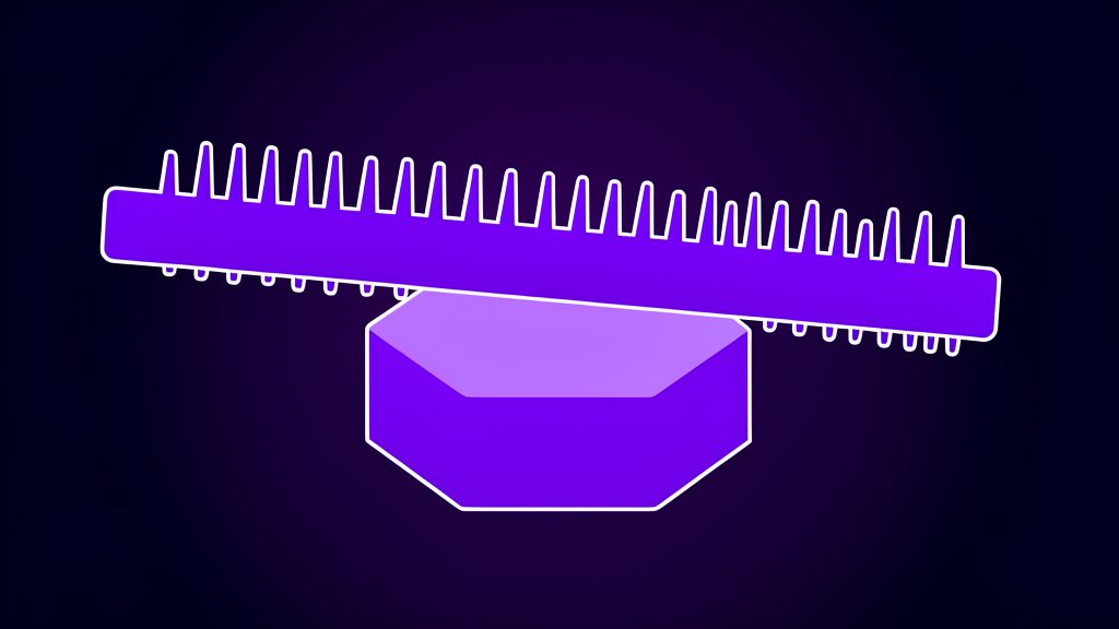 opaque recurrence ai terms glossary d flat comb bar with uneven teeth