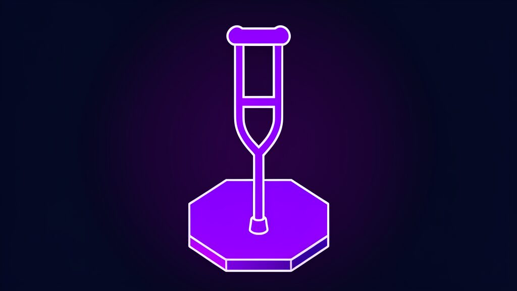 open source software ai strain maintainers c underarm crutch standing upright