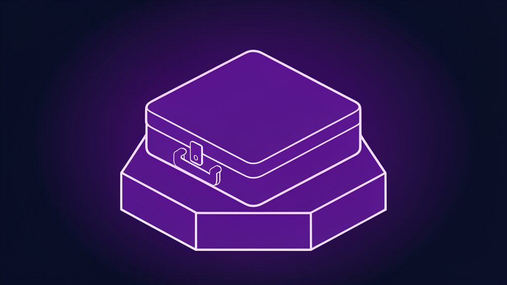 open weight ai safety base labs hugging face goodfire f suitcase block lying flat with two raised latch studs