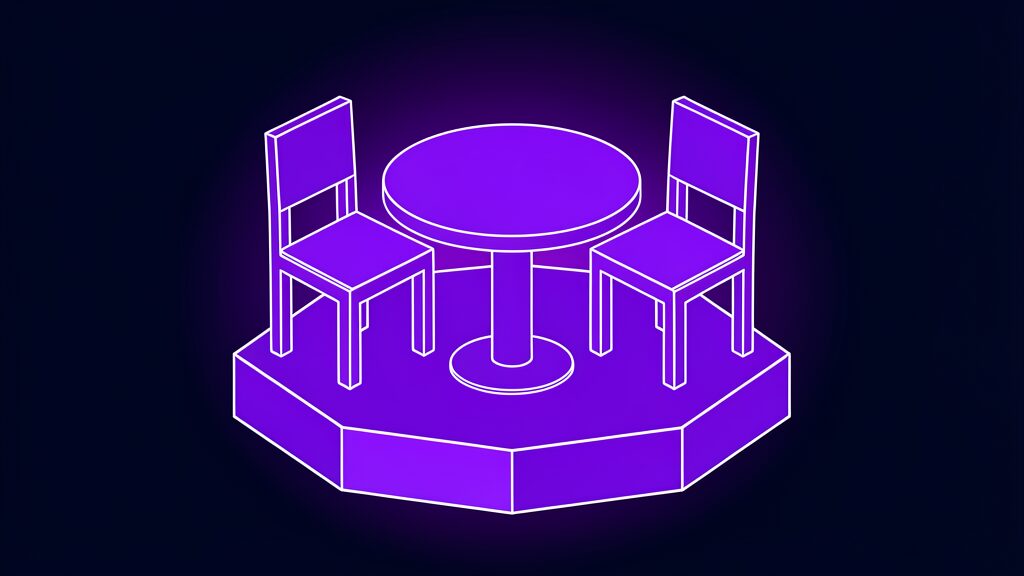 openai anthropic google ai safety coordination talks weeks a round meeting table with three identical chairs