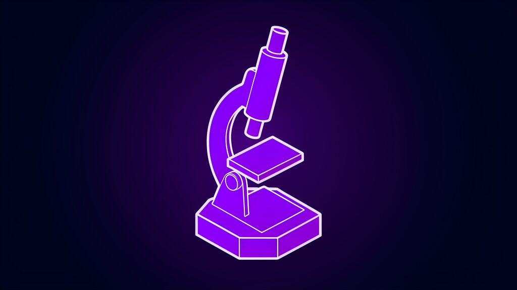 openai automated research intern c microscope tube on an angled arm