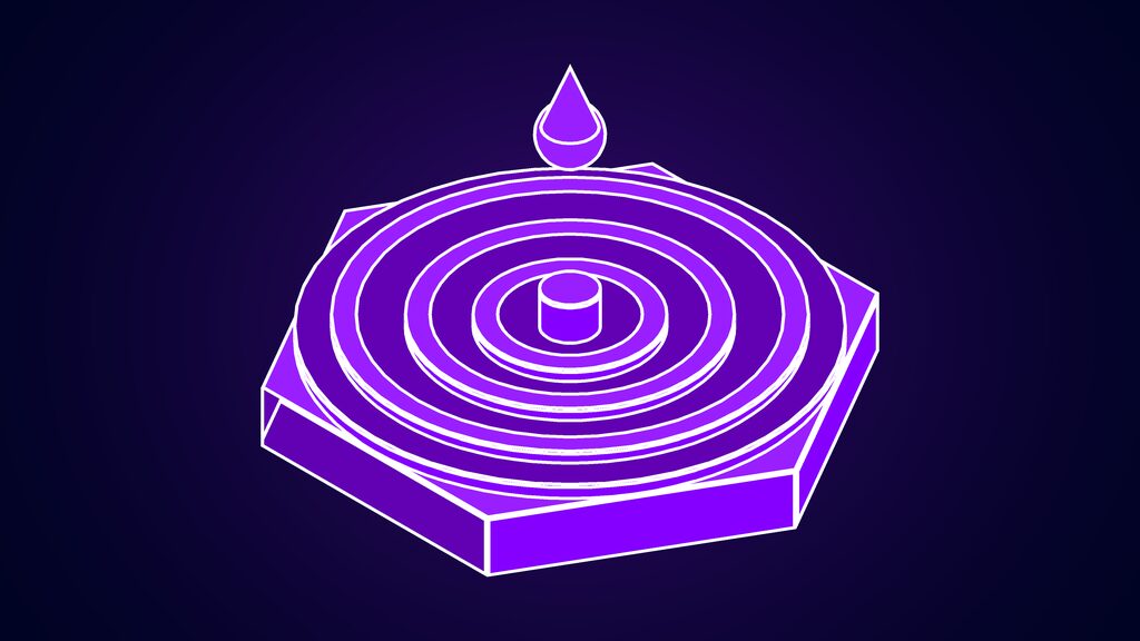 oracle blue owl project delay ai financing a ripple rings spreading from a falling drop