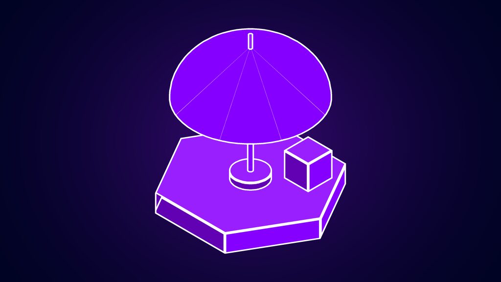 oracle blue owl project delay ai financing c open umbrella beside a small crate