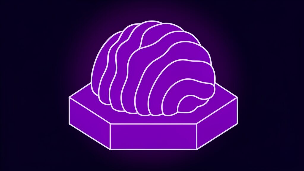 physical ai hardware becomes the neural network d domed brain coral with grooved ridges