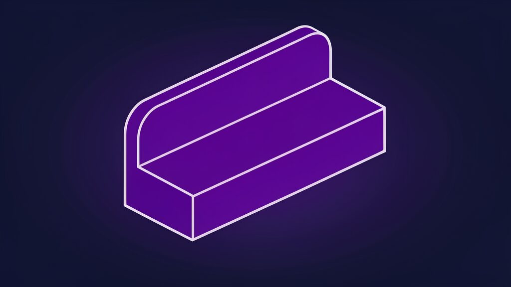 pinterest restyle redesign your room with ai a sofa block with a thick rounded backrest