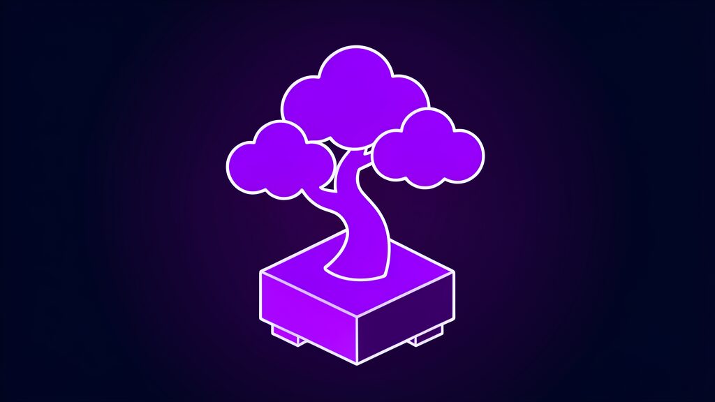 prismml tiny llm bonsai 2 27b on device ai a prismml bonsai tree in a shallow pot