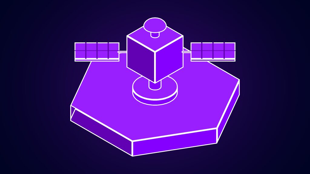 project suncatcher google ai chips in space a satellite with two solar wings