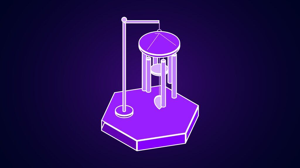 quantum inspired math ai knows when it does not know d wind chime hanging from a stand