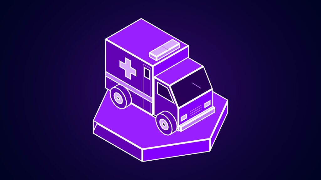 quantum inspired math ai knows when it does not know e ambulance with a roof light bar