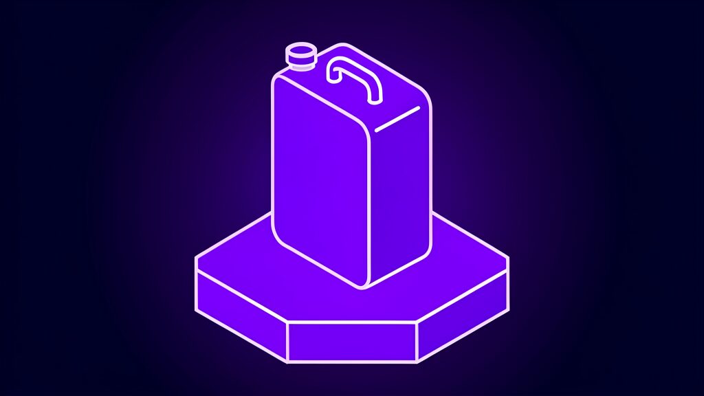rabbit os3 ai agent app launch b jerrycan with a closed loop top handle