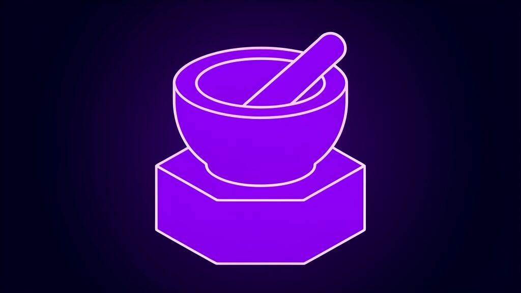 rat brain ai amazon neuron derived video model e mortar bowl with a thick rim and a pestle resting inside