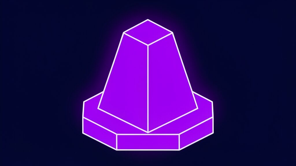 reverse problem generation computational ai mathematics a pyramid frustum with a flat square top