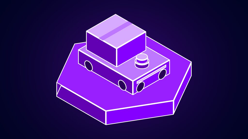 robot fleet management software complete guide a autonomous mobile robot carrying a parcel