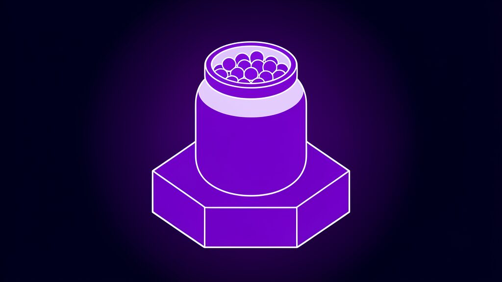 showly deploy manage ai agent built web pages d wide open jar heaped with round marbles