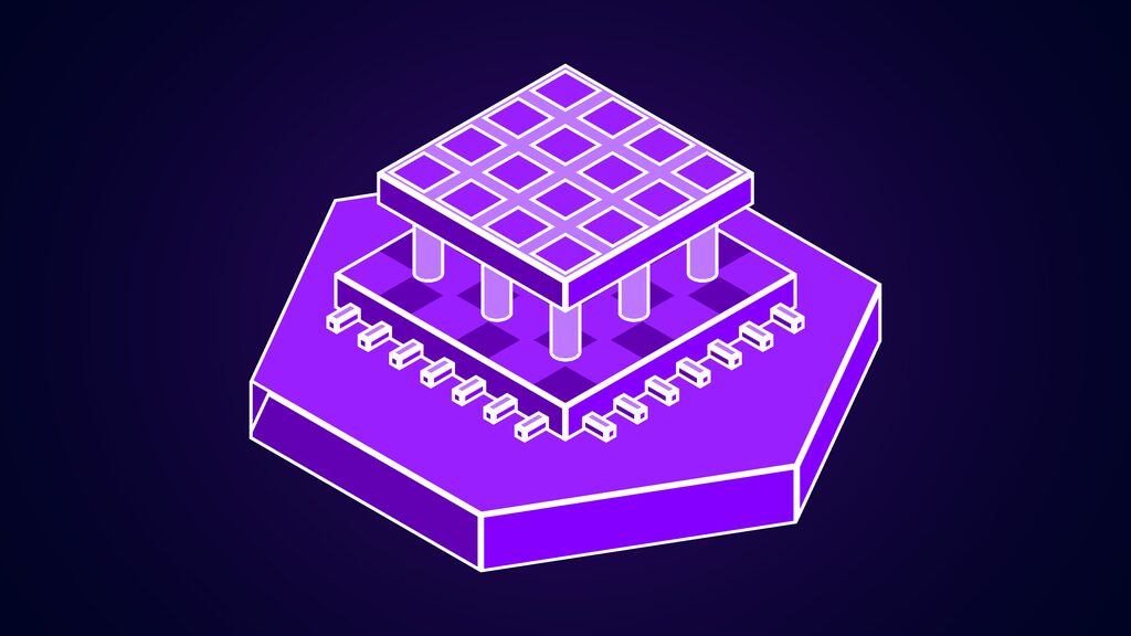 stacked ai chip fast slow layers motion kaist a two tier chip on pillars