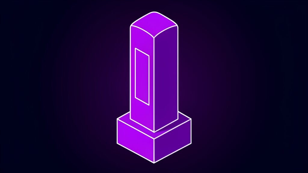 super intelligence trump renames ai un speech e boundary marker stone with a rounded top