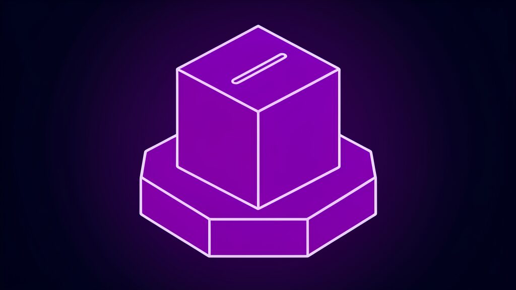 surveymonkey now available on aixploria b ballot box cube with one narrow top slot
