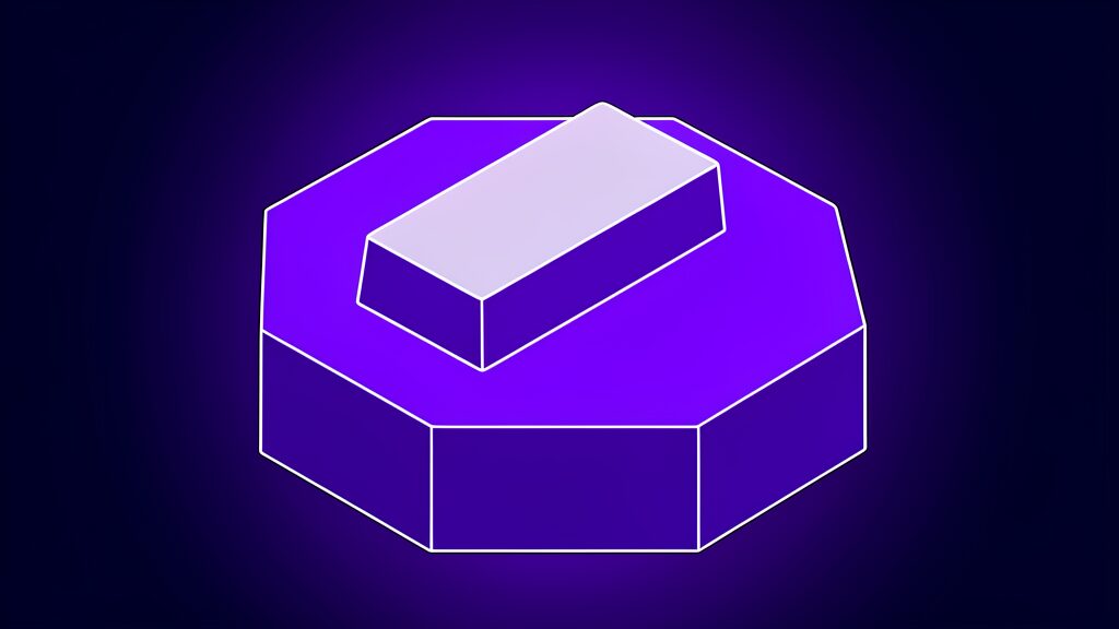 universal charge injector 2d semiconductors ai chips b ingot bar lying flat with tapered sides