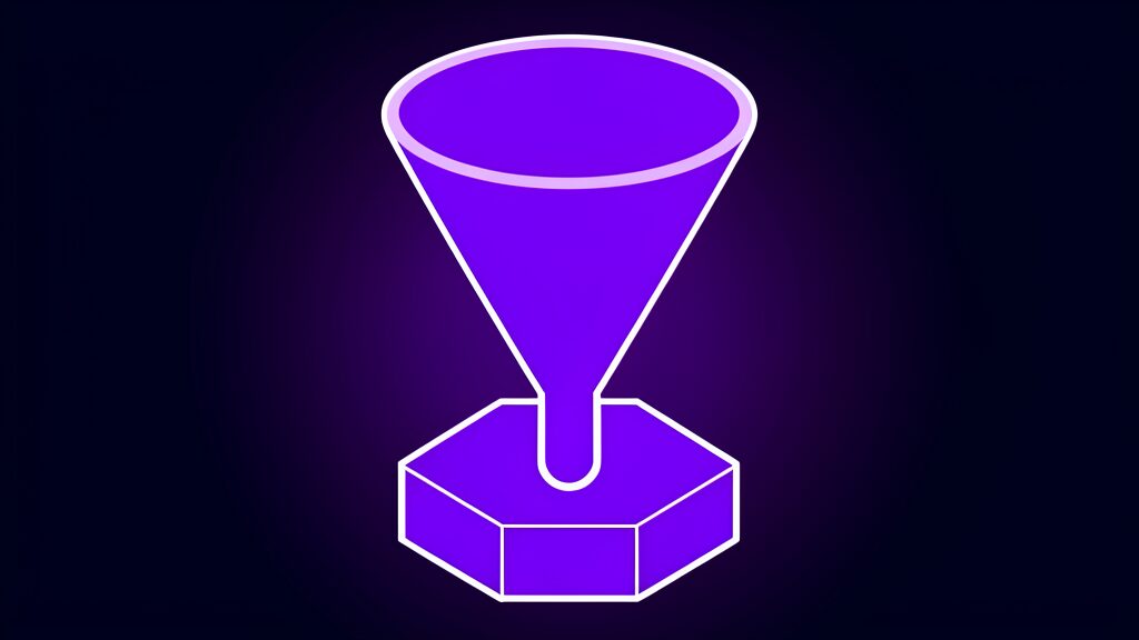 vidmage terms face swap 25 languages c upright funnel with a wide open top