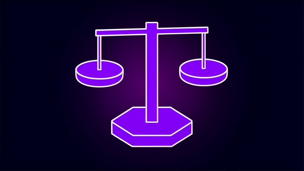 water usage effectiveness ai data centers f balance beam with two hanging pans