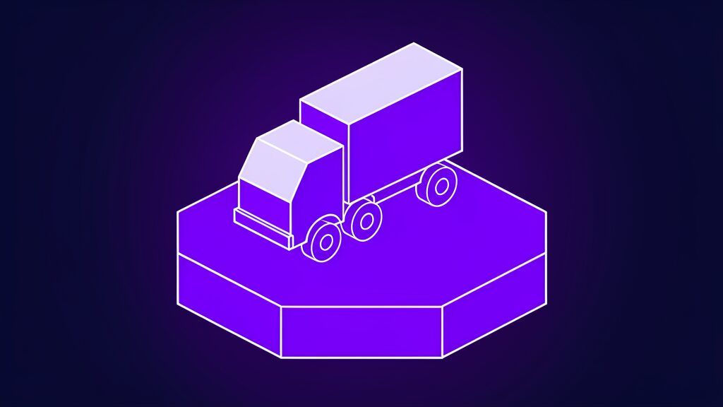 what are edi systems software solutions 2026 a toy delivery lorry with closed box body